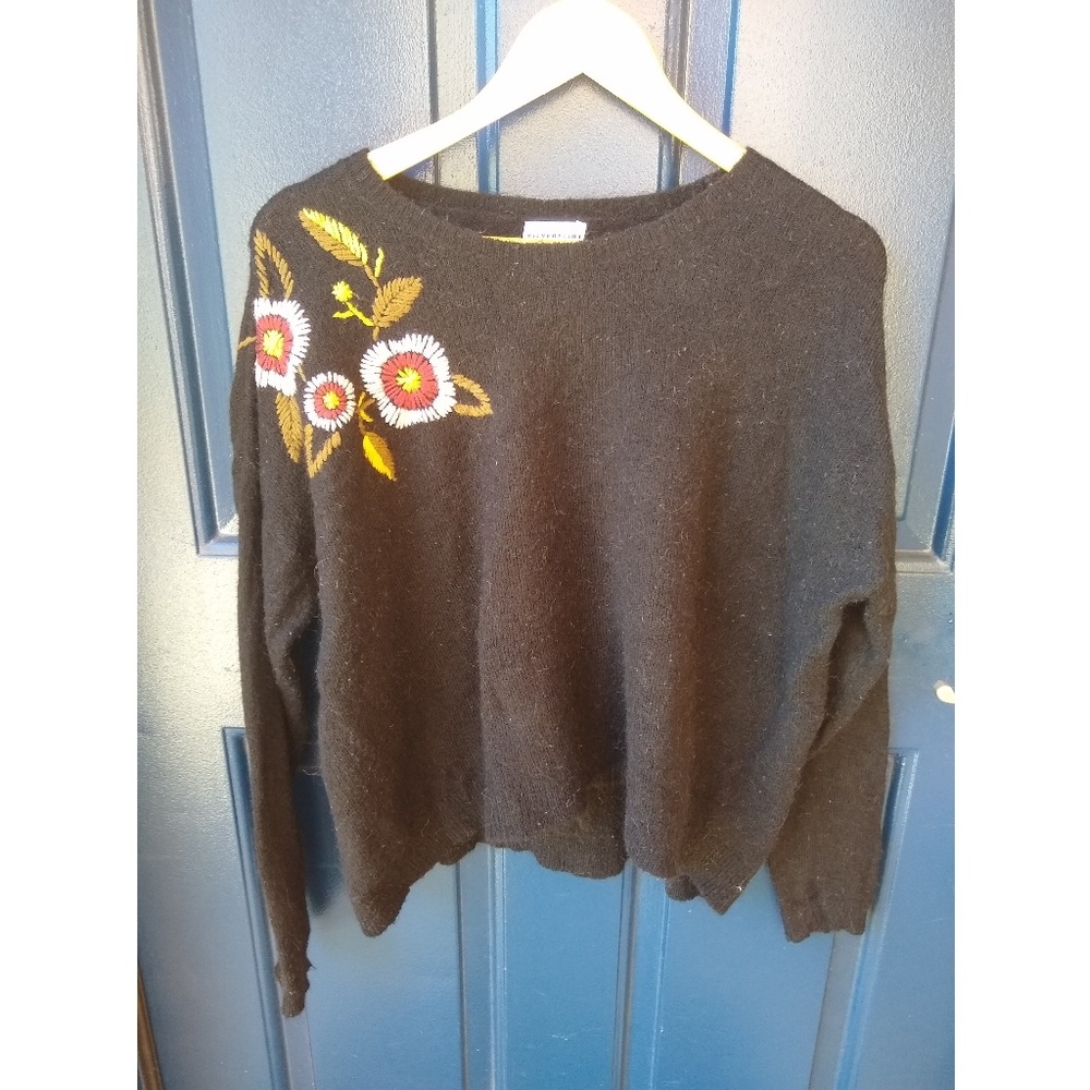 Silverflint | embroidered floral sweater
